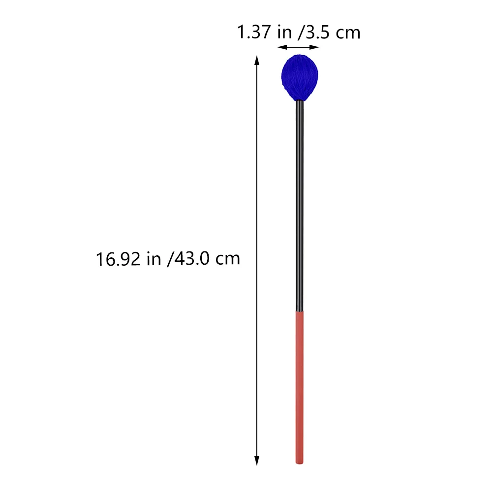 

2Pcs Marimba Hammers Carbon Fiber Smooth Surface Durable Xylophone Mallets Professional Percussion Sticks Xylophone Mallets