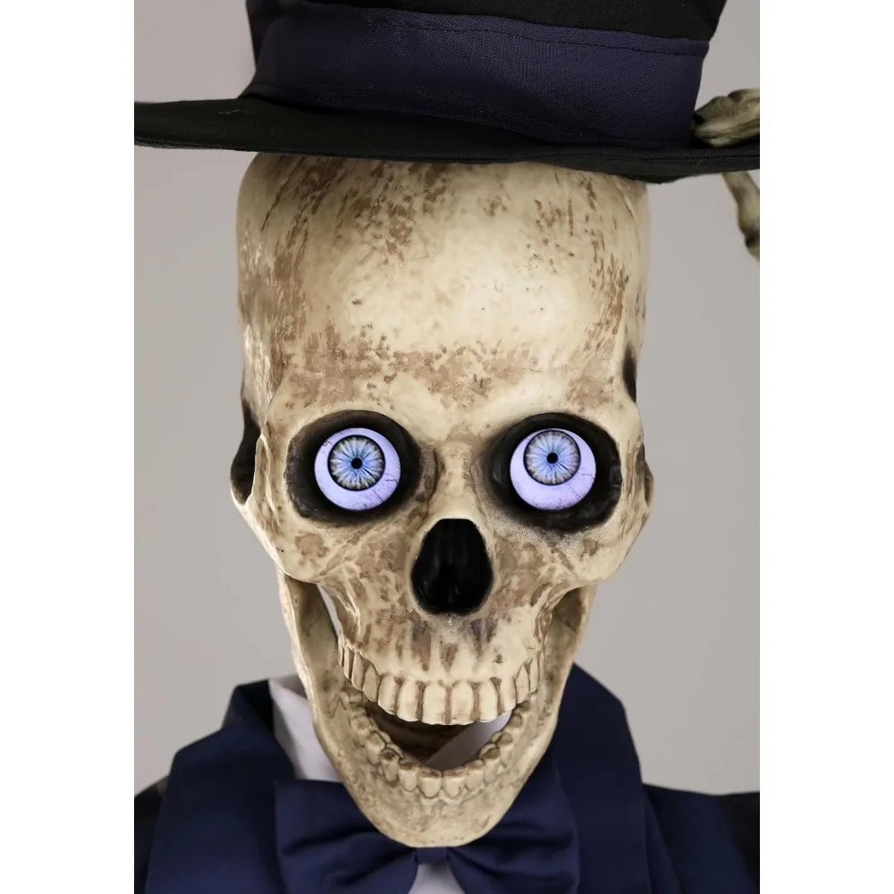 Fun Costumes Gentleman Skeleton Seasonal Visions Animatronic Halloween Prop Standard