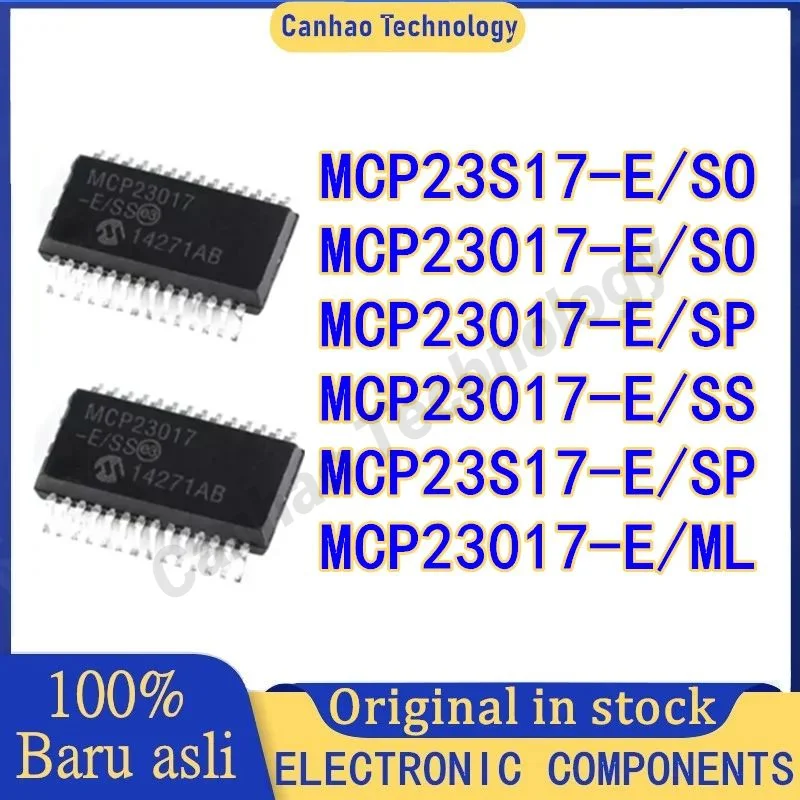 

MCP23S17-E/SO MCP23017-E SO MCP23017-E SP MCP23017-E SS MCP23S17-E SP MCP23017-E ML IC Chip 100% New Original in stock