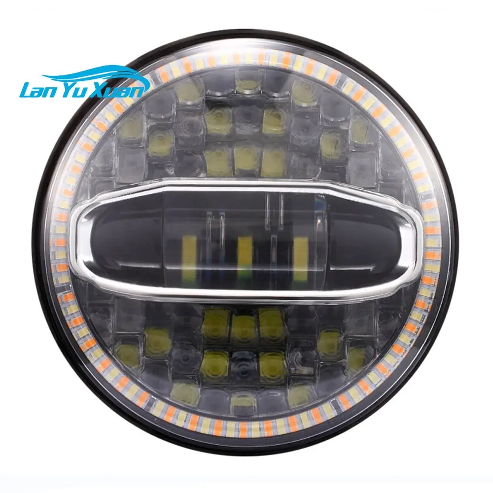 7 inch Motorcycle headlight for royal enfield headlight DOT approve high lumens led headlight for royal enfield