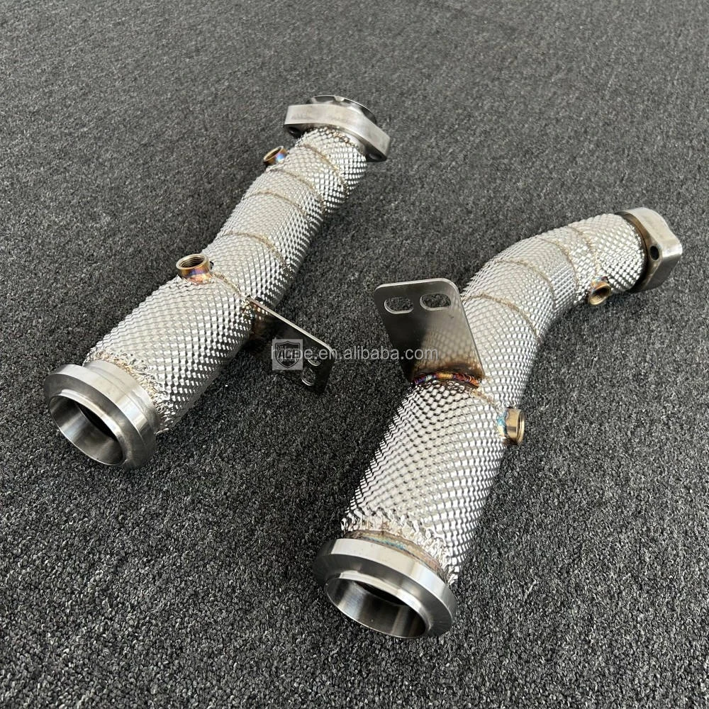 Für BENZ AMG C43 E43 E400 W205 M276 2017+ 3.0T Rechtslenker Hochwertige Downpipes – Detail 9