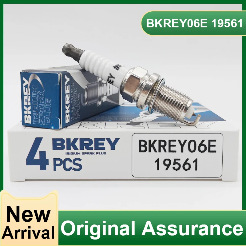 4/20PCS BKREY06E 19561 Iridium Spark Plug Candles For AUDI A6 A7 A8 1.8L 2.0L 2.5L 3.0L CLXB CMHA CMDA For 06E905611 0241240643