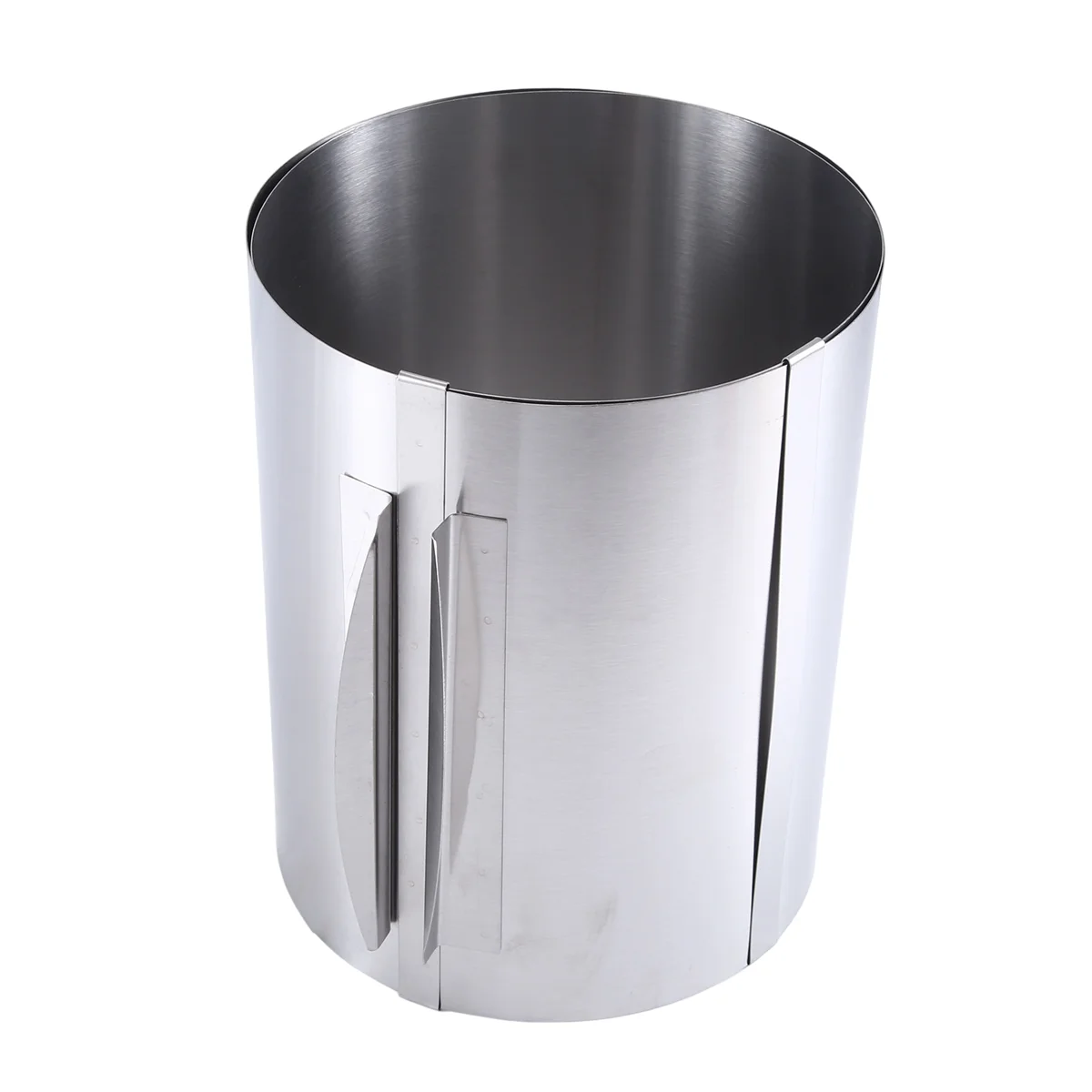 N89R Regulowany pierścień do ciasta Wysoki 20 cm - Regulowany pierścień do pieczenia ze stali nierdzewnej - Wysoka forma do wypieków w celu łatwego przygotowania