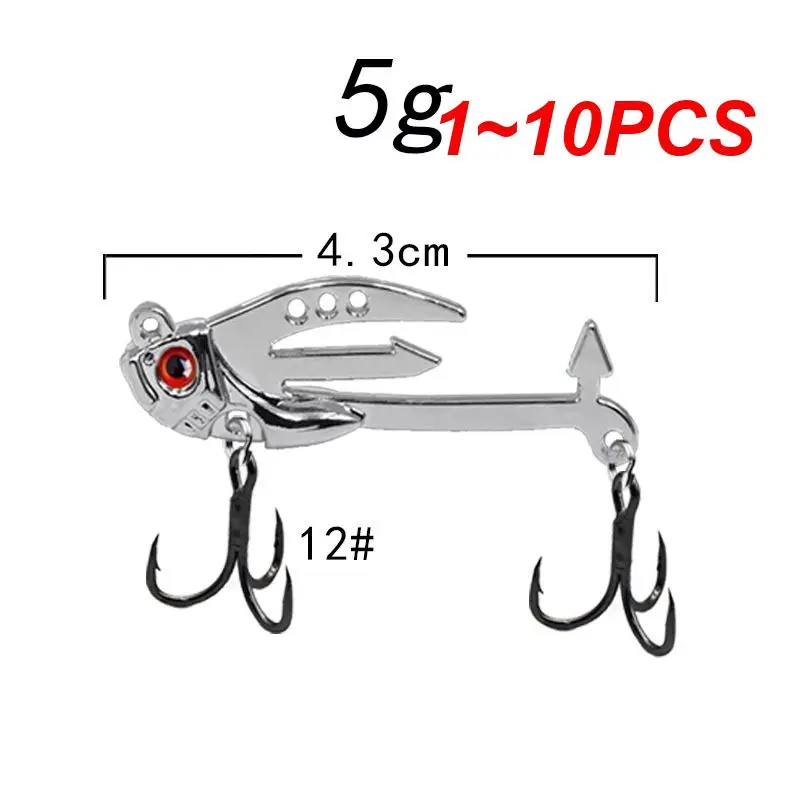 

Remote Soft bait VIB 2 IN 1 luya bait enhanced blood trough hook freshwater sea fishing turkey bass mandarin fish bait