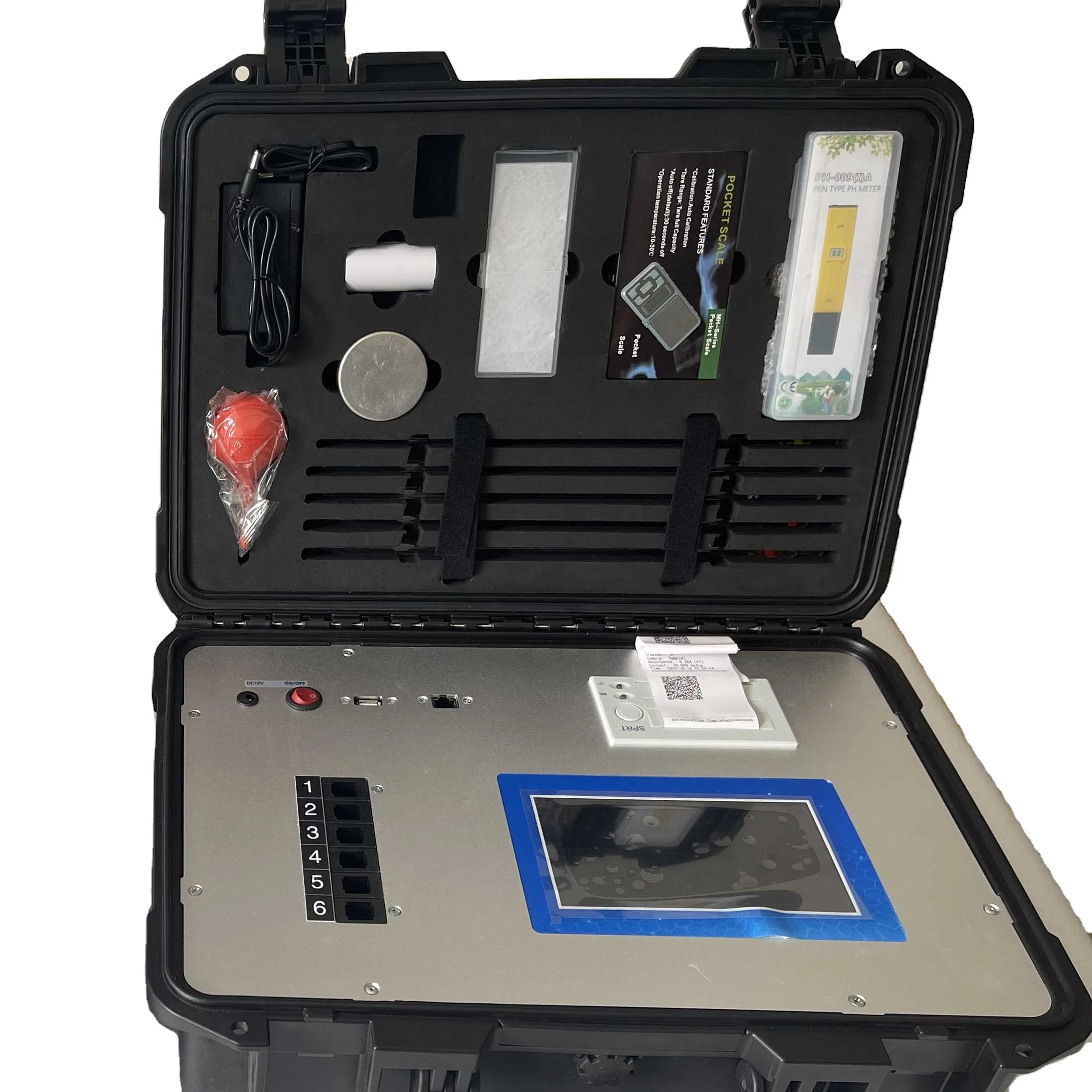 Soil Nutrition Analyzer Testing Equipment Npk Soil MeterSoil Nutrient Tester LTY-6CP