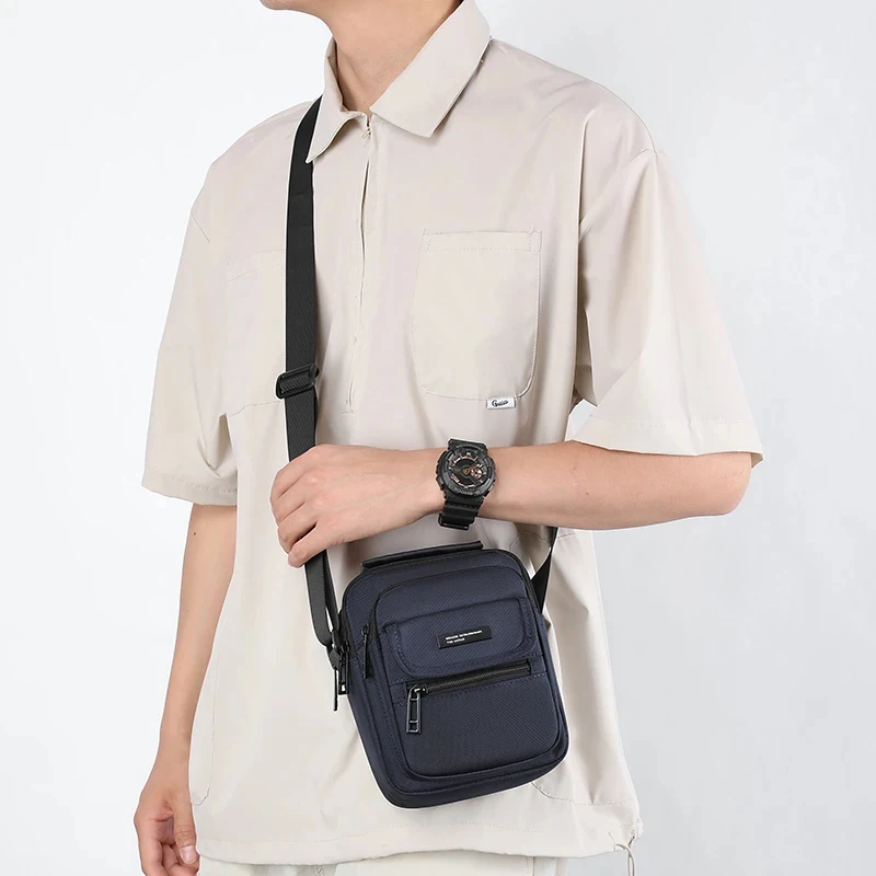 Travel Crossbody Bags 가방 сумка New Men's Shoulder Bag Waterproof Small Bag Mobile Phone Man's Messenger Bag Square Bag