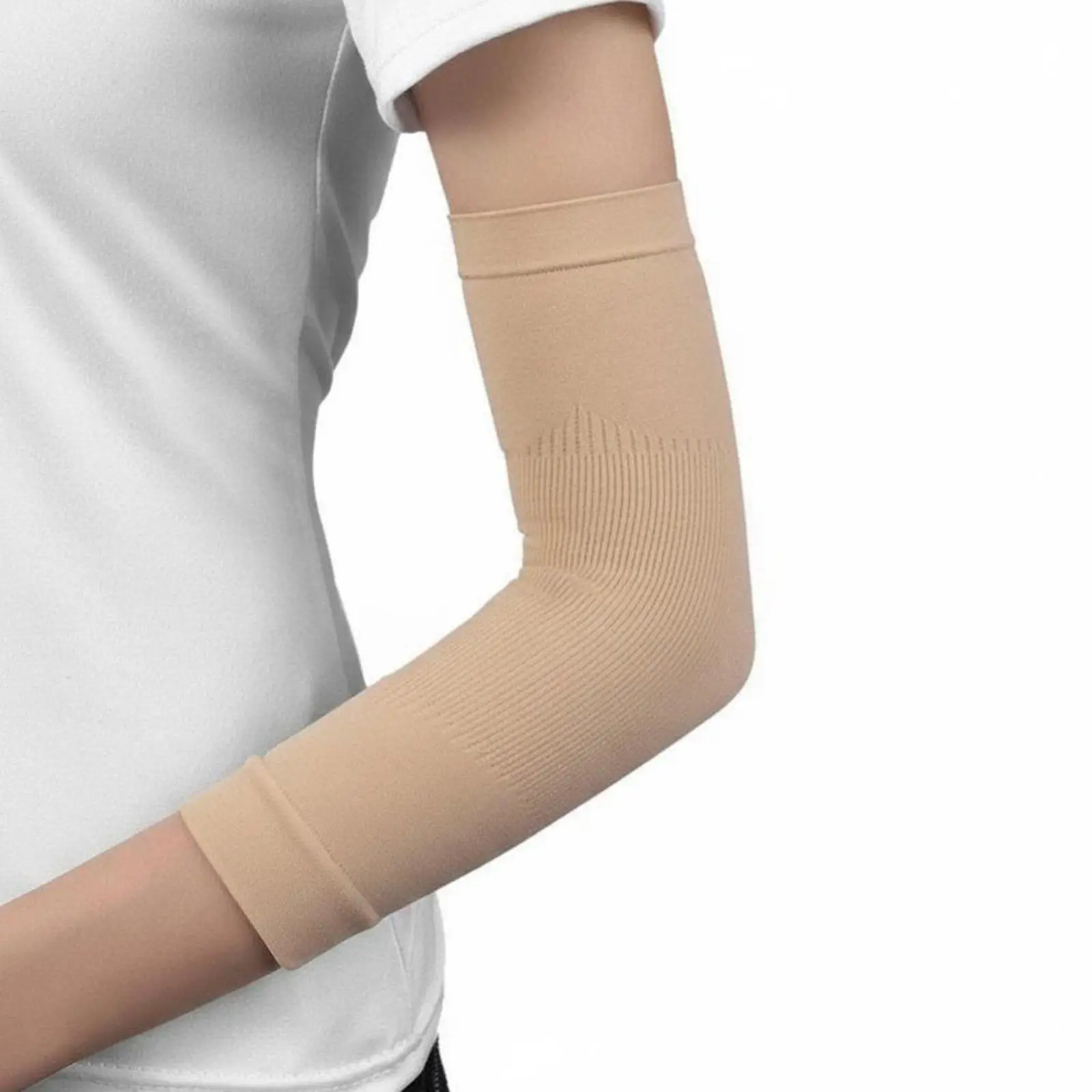Scar Concealment Arm Sleeve Pair Breathable Fabric for Sports Exercise Muscle Support for Adults Everyday Use Sun Protection