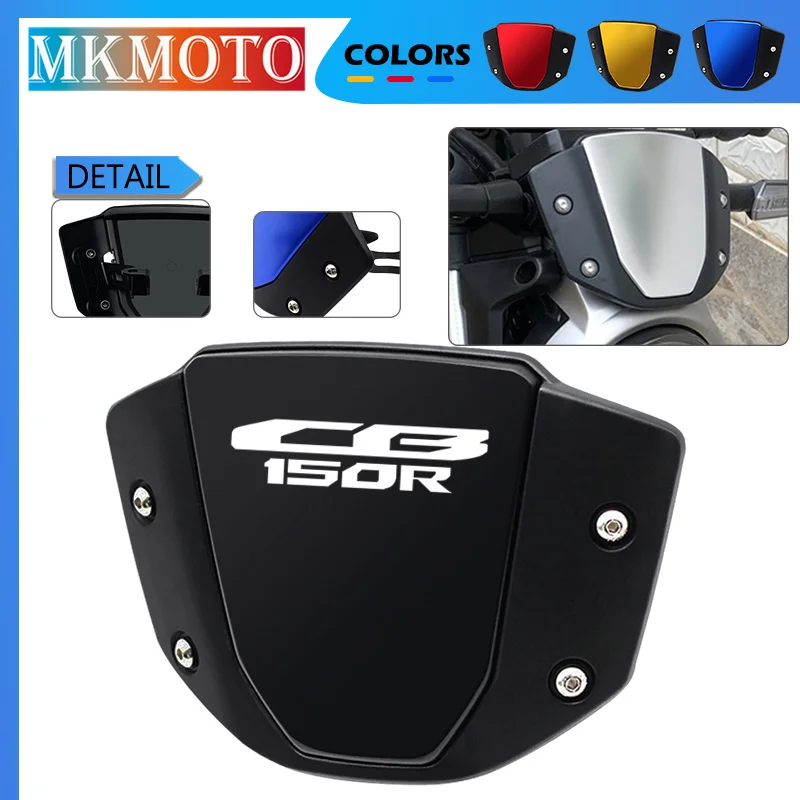 

New Motorcycle Wind Deflector For Honda CB125R CB150R CB250R 2019-2023 Front Windshield Wind Screen Visor cb125r cb150r cb250r