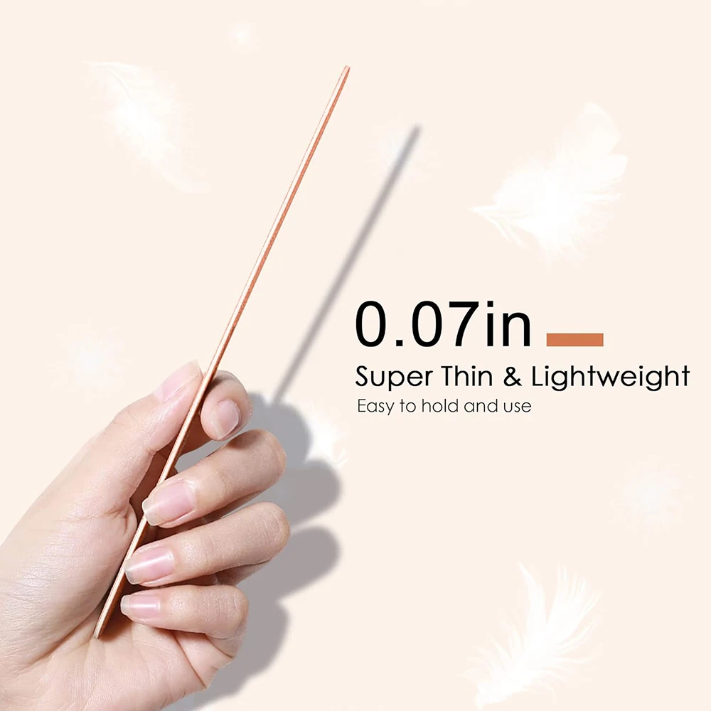 5/10 PCS Bruine Houten Nagelvijlen 120/180 Grit Rechtvormig Wasbaar Gladmakende Nagelranden Professionele Salon Manicure Gereedschap