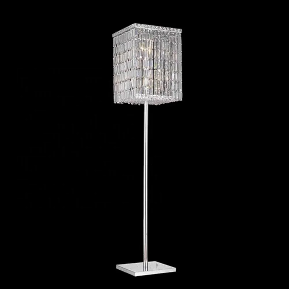 مصباح أرضي كروي كريستالي لتزيين المنزل