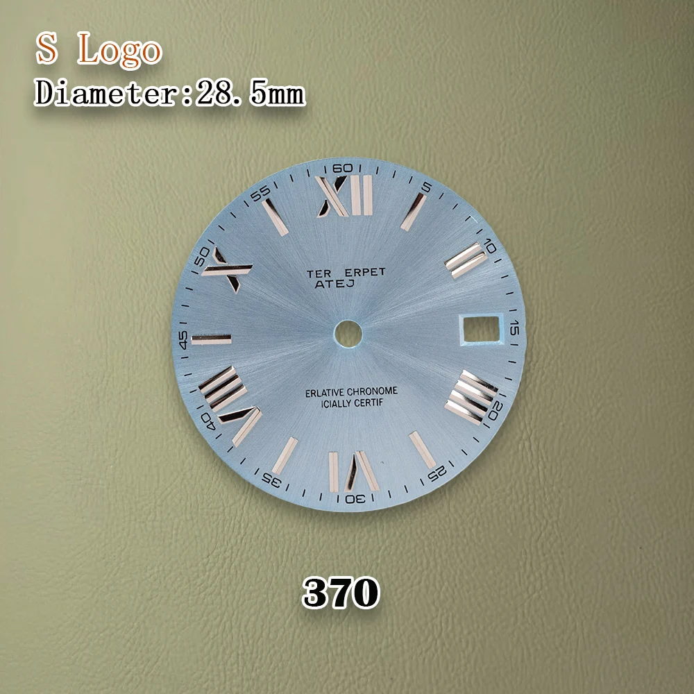 S شعار الطلب 28.5 مللي متر NH35 الطلب روما الهاتفي مناسبة ل NH35/NH36/4R/7S ساعة يد تعمل بالحركة الأوتوماتيكية تعديل الملحقات أدوات