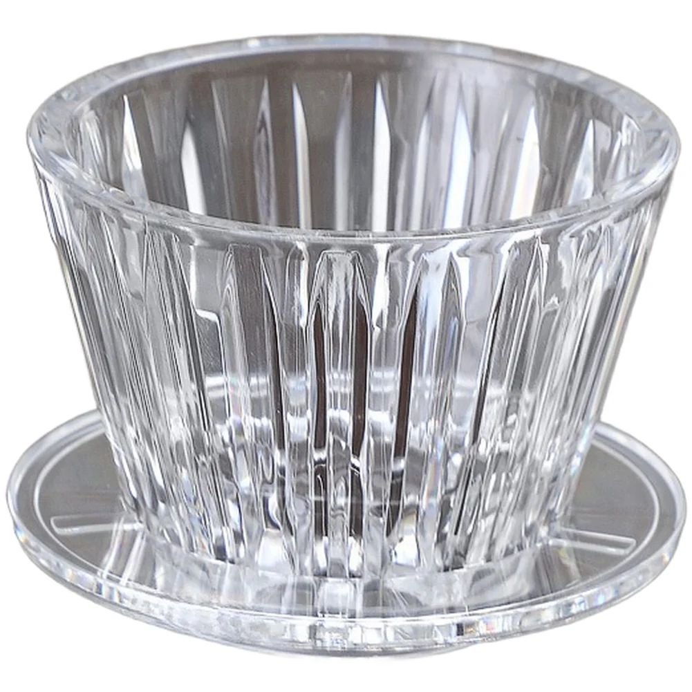 Coffee Filter Cup Designed in For Acrylic for Espresso Funnel Role and Full Compatibility with For B75 Dripper