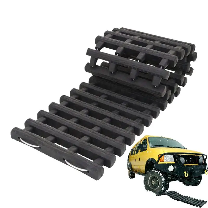 Tire Traction Mats Large Load-bearing Traction Mats High Load-bearing Traction Tracks Mats Vehicle Tyre Traction Boards Tire