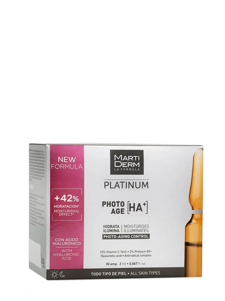 Martiderm®Platinum photo age 30 ampoules 2ml-prevents the appearance of wrinkles and sagging