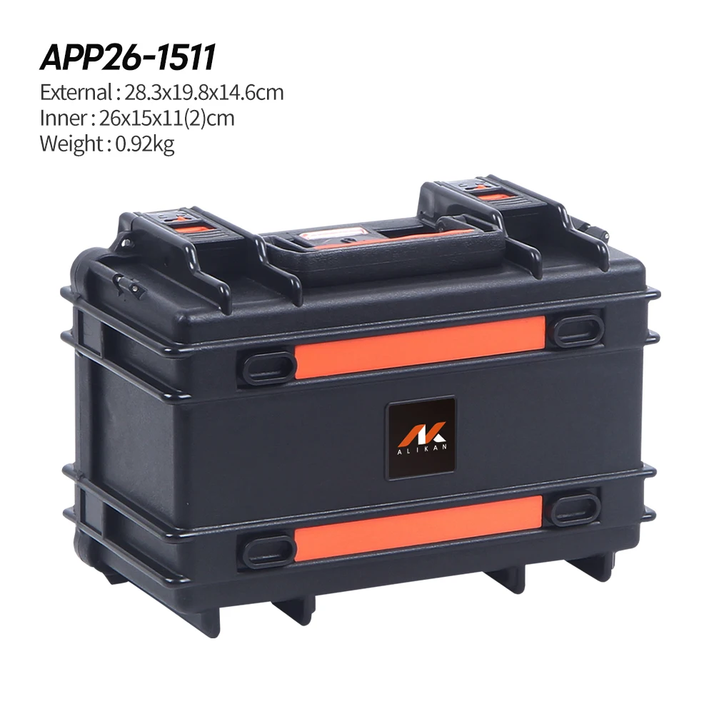 APP26-1511 28.3x19.8x14.6cm Alikan Waterproof Hard Case  Carrier Military Case Equipment Protection case