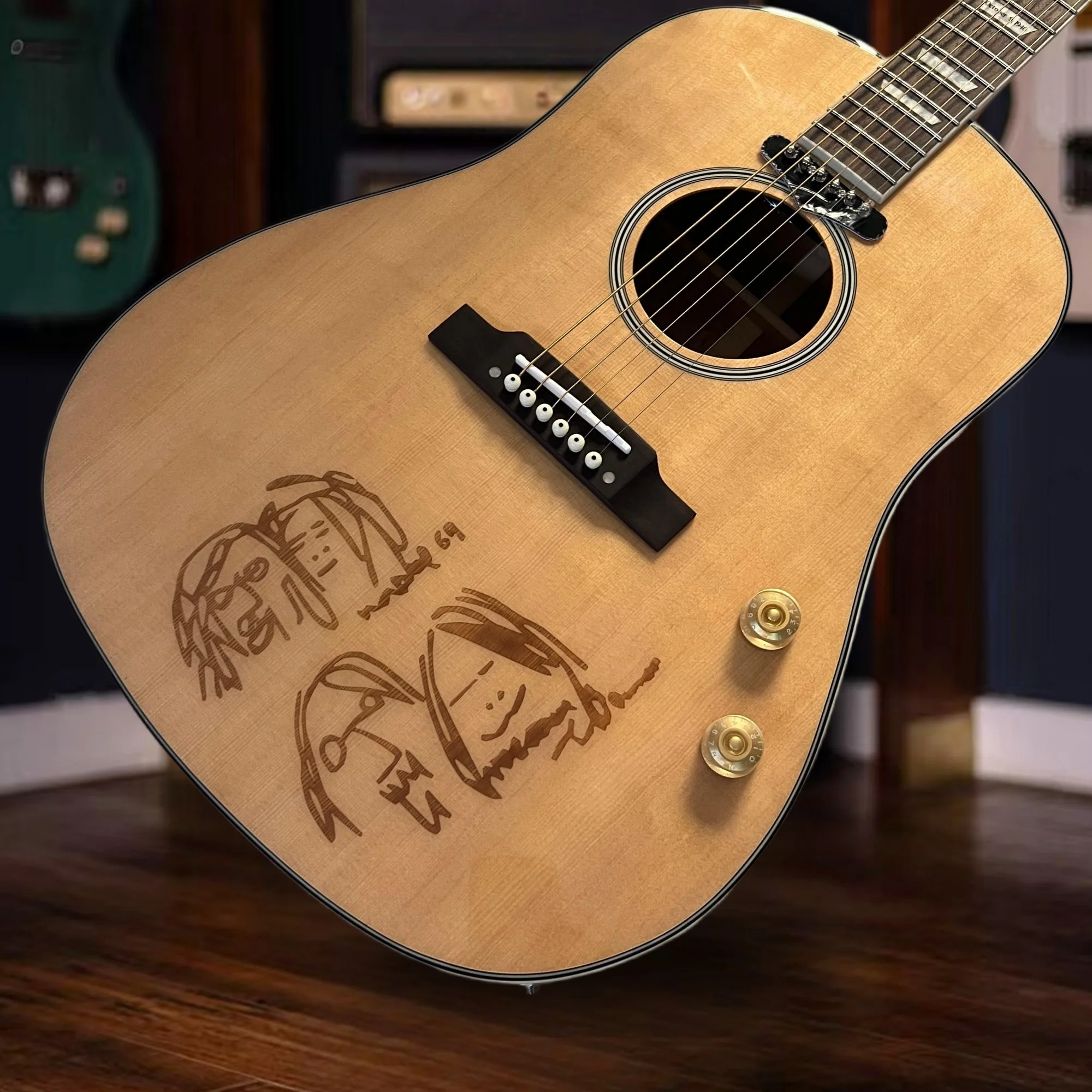 

Бесплатная доставка, новая деревянная акустическая гитара J160, лимонная подпись, Picea Asperata, корпус из палисандра, гриф, инфиктивный для начинающих, 2025