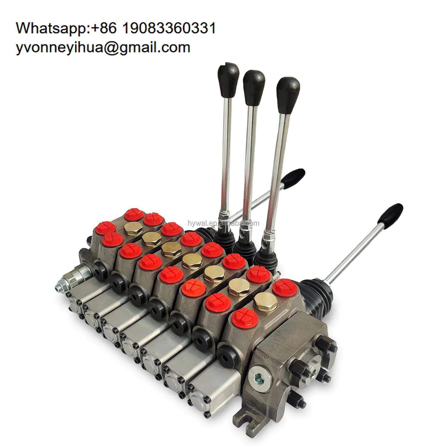 

Hy-Waloil Customized 100L/min 7-Spool Sectional Hydraulic Joystick Control Valve For Drilling Machinery - DCV100 Series