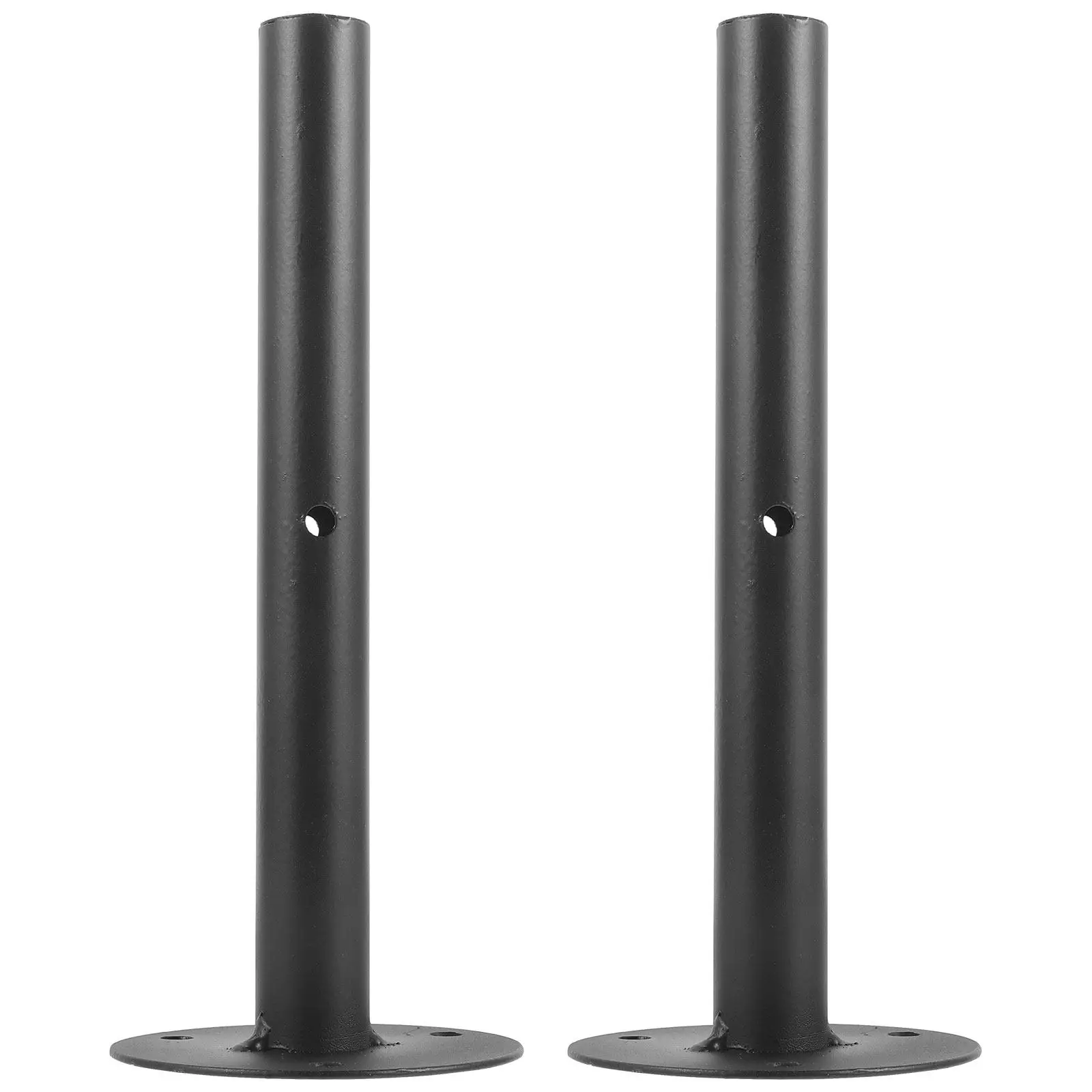 2Pcs Rust Resistant Iron Shelf Mounting Brackets Stable Wall Shelf Support Brackets for DIY Floating Shelves Corridor Store Use