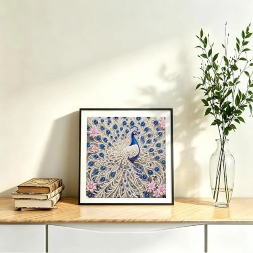 1 Set DIY 5D Diamond Painting Self-Adhesive Sparkling Diamond Sticker Diamond Art Kits Wall Art