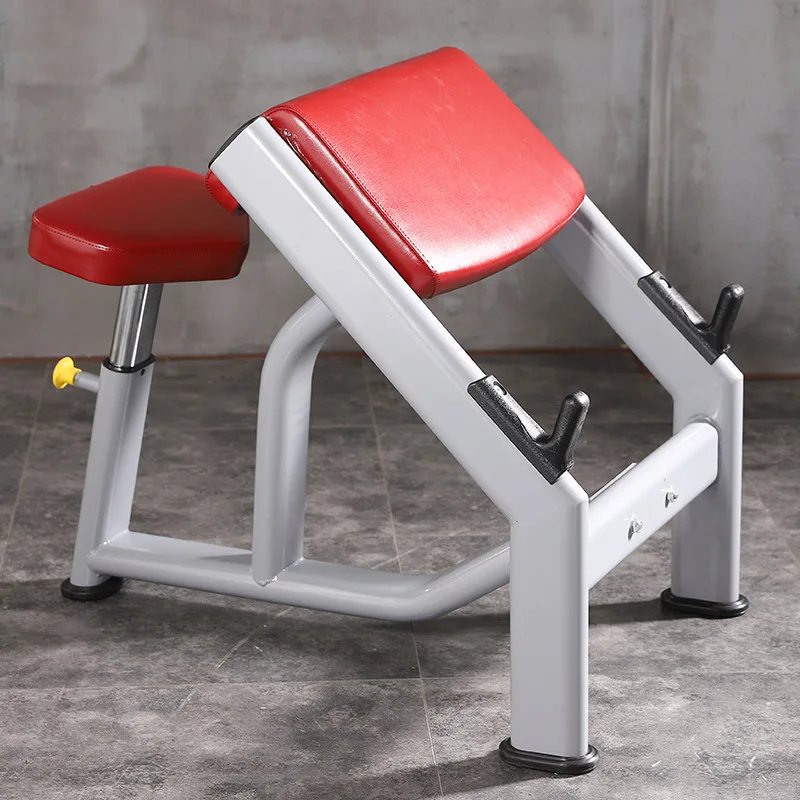 Gym Commercial Fitness Chair Priest Stool Commercial Strength Fitness Weightlifting Bed Biceps Training Stool