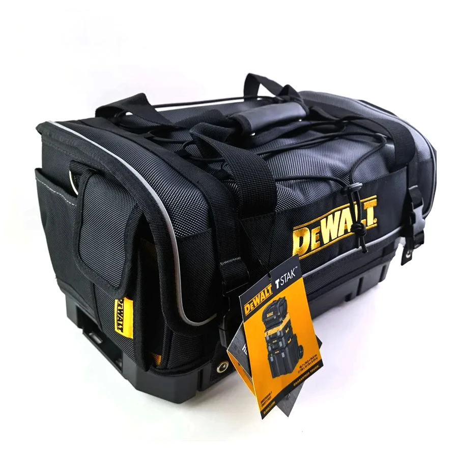 DEWALT TSTAK Rigid Covered Tool Bag 430x220x230mm Waterproof Independent Base Toolkit DWST83540-1-23