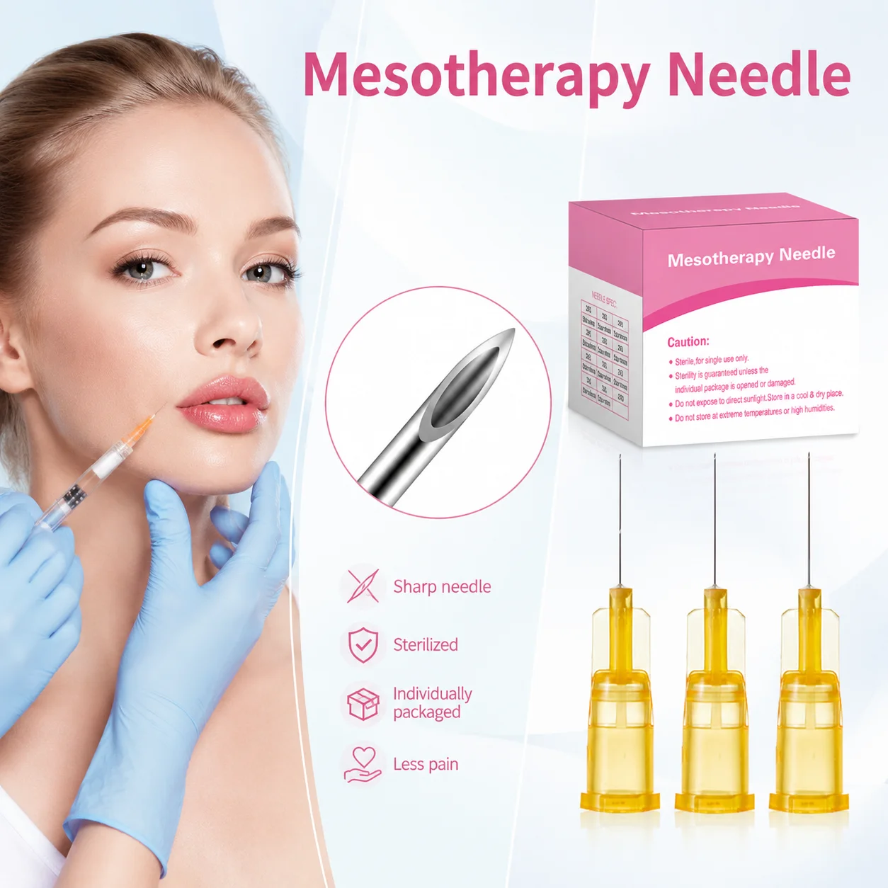 agulha-de-mesoterapia-estetica-34g-32g-30g-4mm-6mm-8mm-uso-Unico-esteril-ponta-fina-e-afiada-ferramenta-cosmetica-para-cuidados-com-a-pele