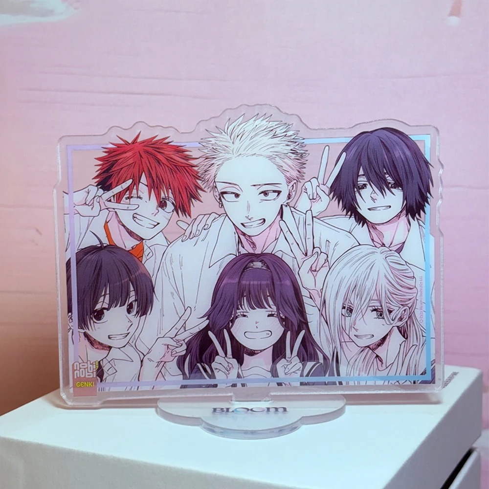 The Fragrant Flower Blooms with Dignity Anime Figure Model Acrylic Stand Desktop Decoration Ornament Cosplay Props