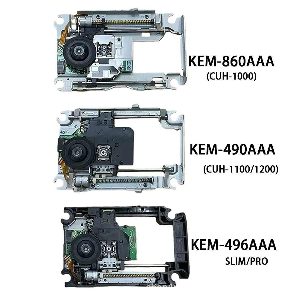 Original KEM-496AAA Laserlinse für PS4 SLIM/PRO Konsole KEM-496A Optisches DVD-Laufwerk Pickup-Lesegerät Ersatzteile
