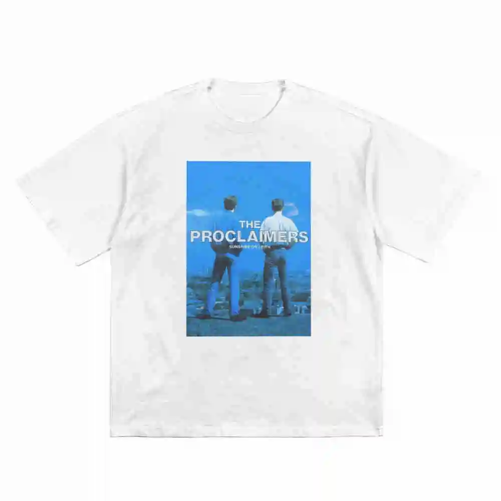 The Proclaimers Sunshine On Leith Short Sleeve Tee 100% Cotton T-Shirt