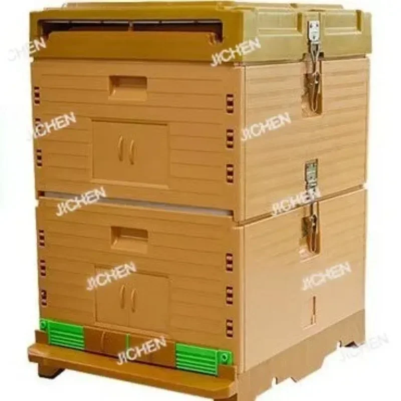 

HS New all-plastic beehive, double-layer thermal insulation, available for Chinese bees, beekeeping tools