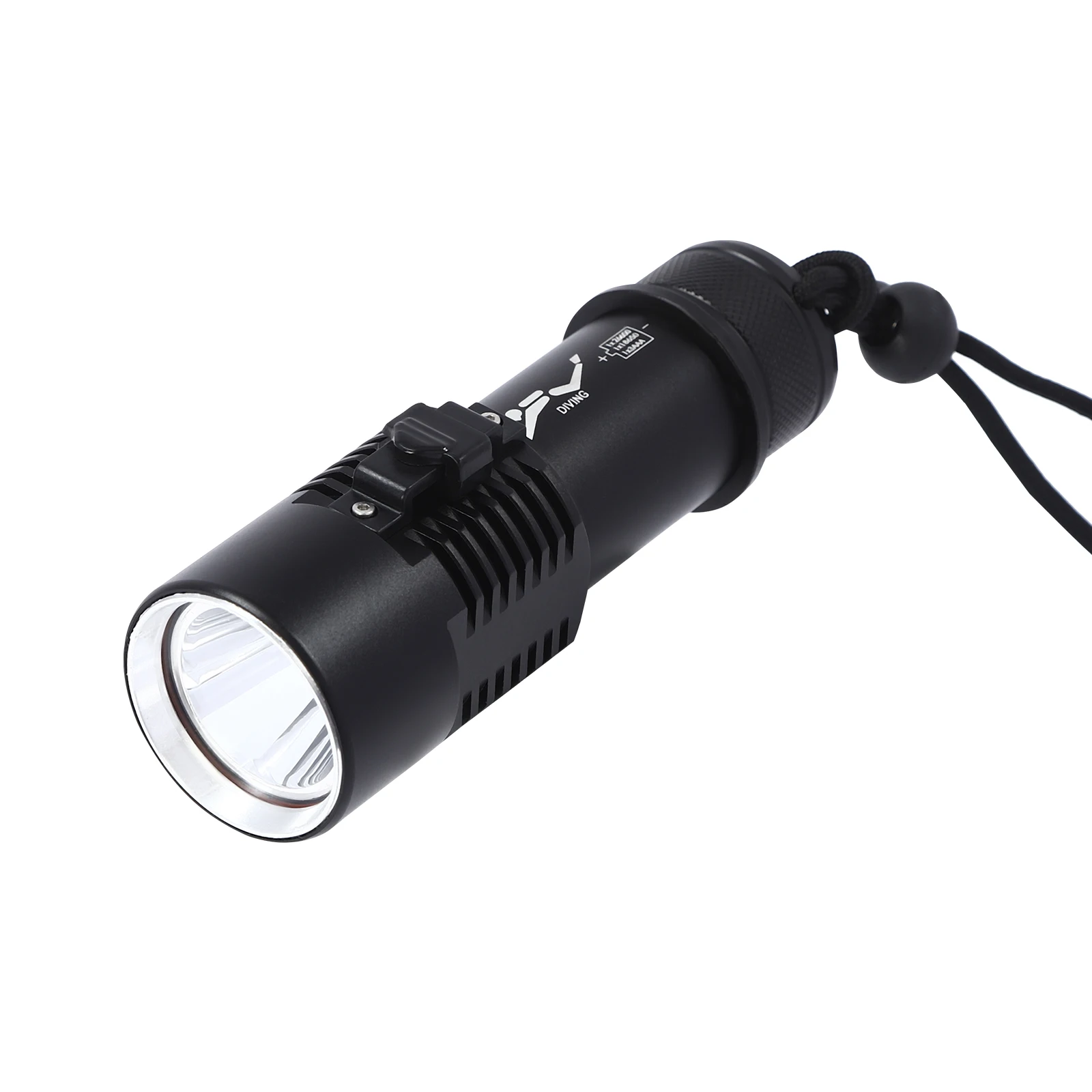 Dive Light Compact Bright Diving Torch Submersible Flashlight