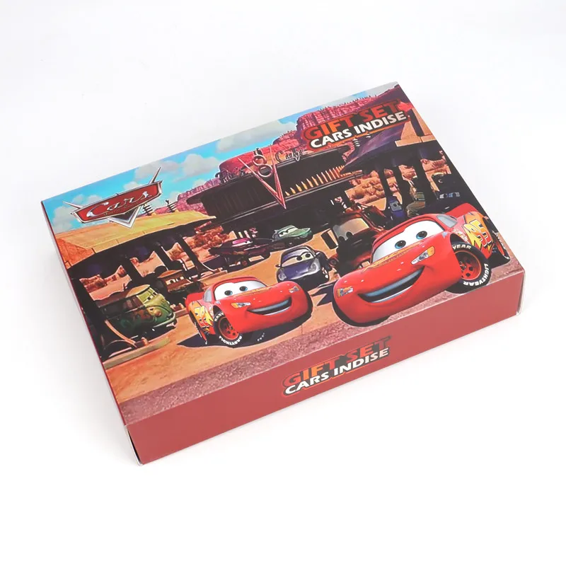 13 Teile/schachtel Disney Pixar Cars 1 Geschenkbox Metalldruckguss Mater blitz McQueen Sally Feuerwehrauto Rotes Auto Modell Junge Auto Spielzeug