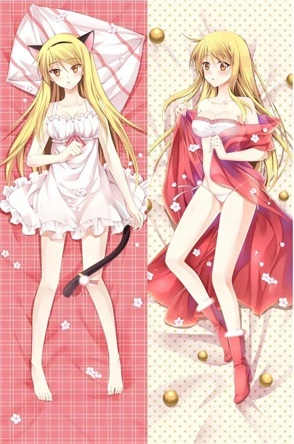 Fronha Anime da Namorada de Mascote de Sakuraso, Shiina Mashiro Dakimakura, Abraçando o Corpo, Otaku, Waifu, Presente de Decoração de Cama