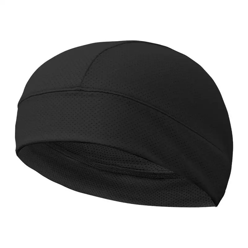 

Cooling Mesh Cycling Hat Moisture-Wicking Men Sports Beanie Hat Motorcycle Hard Hat Sweat Liner For Hiking Mountaineering