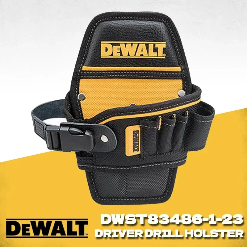 DEWALT Compact Drill Holster Drill Pouch Heavy-Duty Impact Driver Holster DWST83486-1-23 DWST83486-1 Dewalt Tool Bag