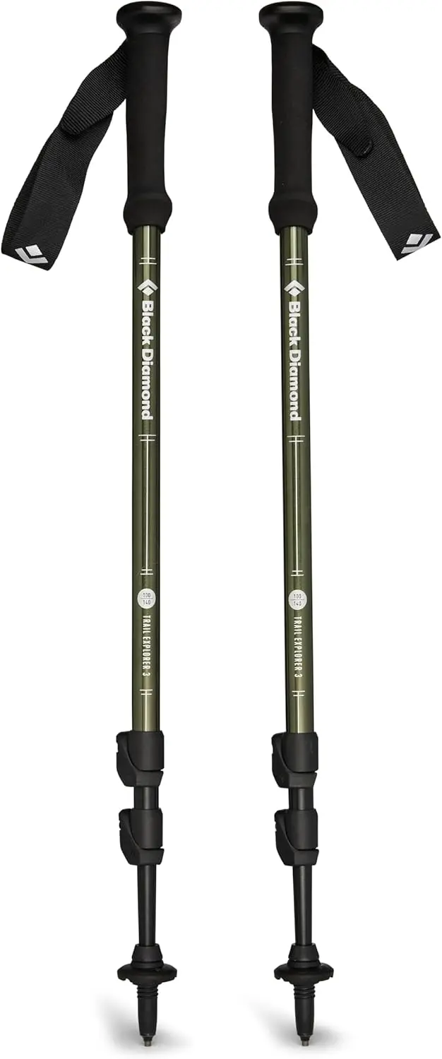 

Lightweight Adjustable Trekking Poles for Hiking Backpacking with Interchangeable Tips