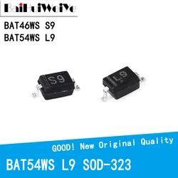 50PCS/Lot BAT46WS BAT54WS S9 L9 100V 30V 0805 Schottky Diode SOD-323 SMD New Good Quality Chipset