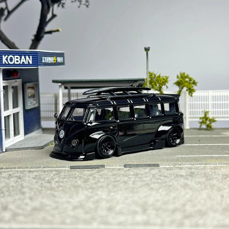

LF 1/64 T1 Widebody Van Station Wagon Alloy Simulation Car Model Collection Display Toys Gifts Souvenirs