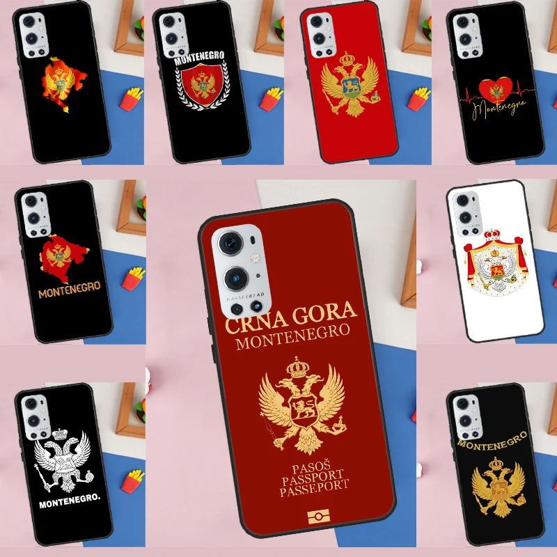 Montenegro Flag Case For OnePlus Nord 2 CE N10 N100 N20 N200 N300 Ace 8T 9R 9RT 10T 8 9 Pro 10 Pro Cover