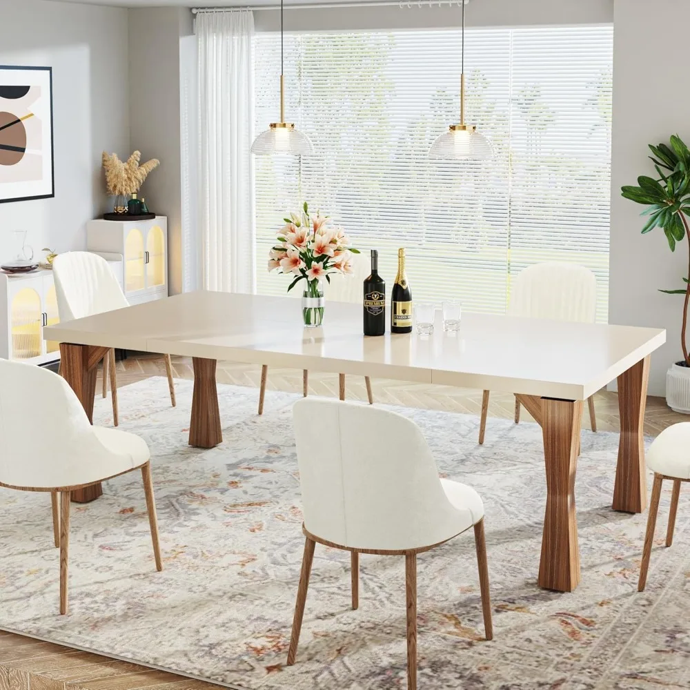 Dining Table for 6-8 People, 70.87