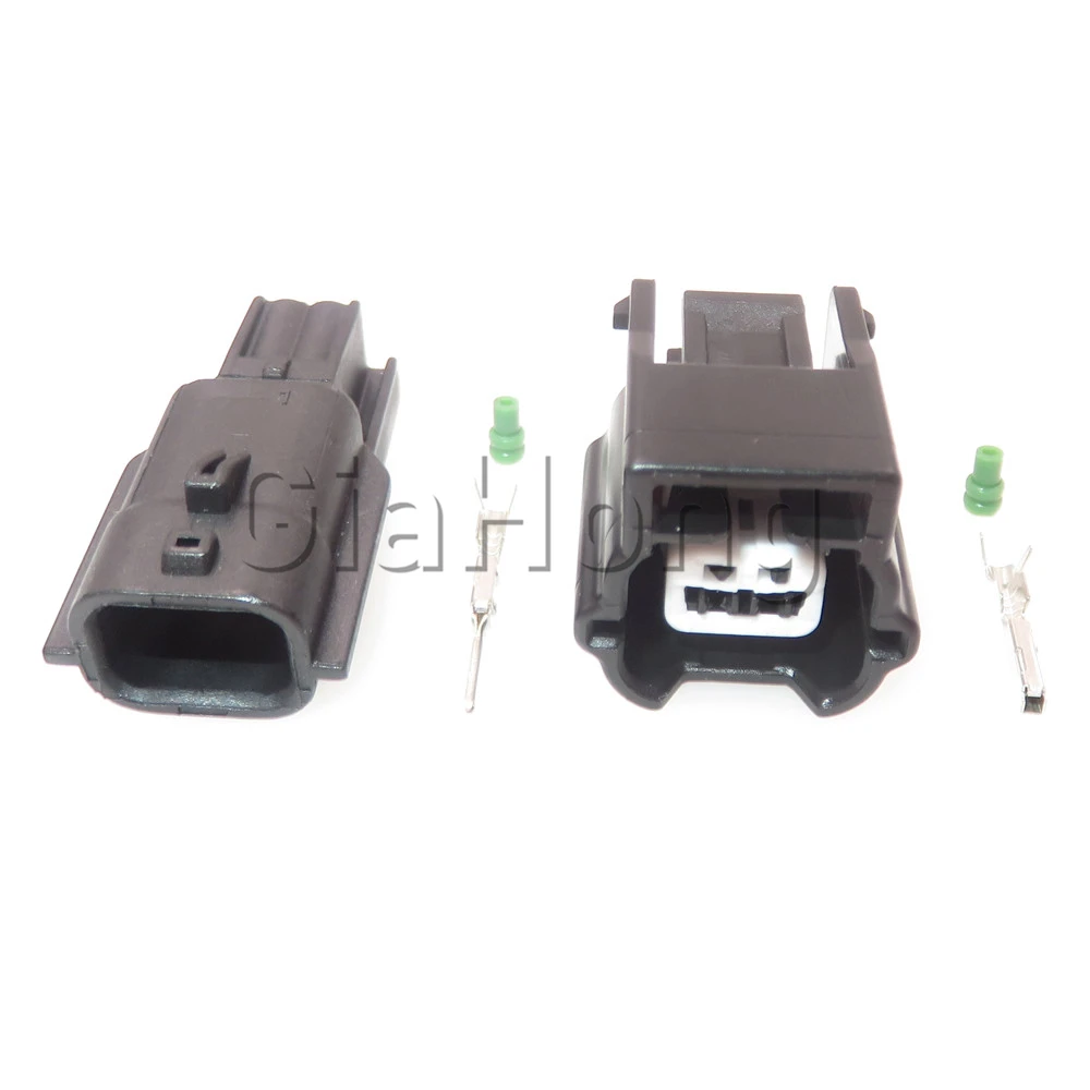 1 Set 2 Ways AC Assembly Car ABS Sensor Sealed Plug For Nissan 90980-38851 7282-8851-30 7283-8851-30 Automobile Cable Connector