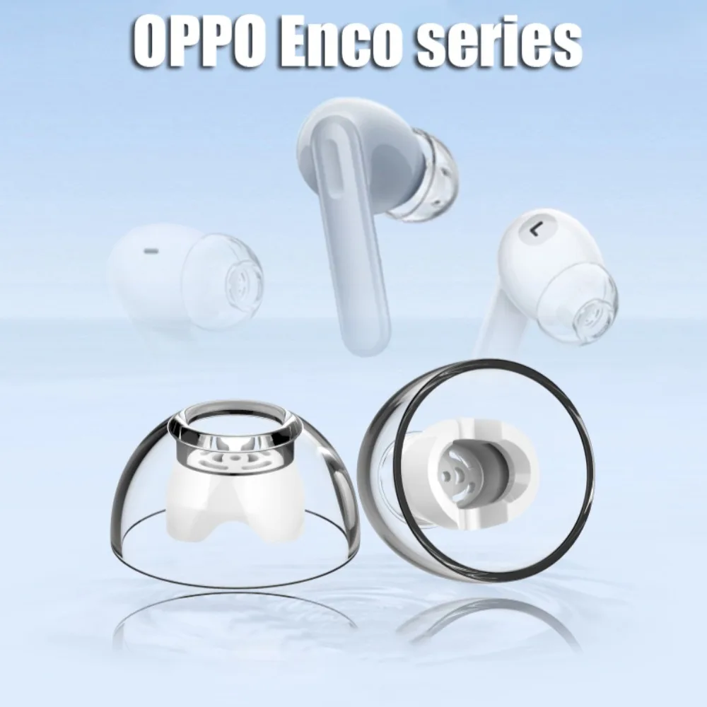 Embouts auriculaires en silicone non ald pour Oppo Enco Bery X2 Free3, réduction du bruit, écouteurs Bluetooth pour téléphone de sauna, Free2i, Air4, Air3, Air2 Pro Embouts auriculaires en silicone non ald pour Oppo Enco Bery X2 Free3, réduction du bruit, écouteurs Bluetooth pour téléphone de sauna, Free2i, Air4, Air3, Air2 Pro