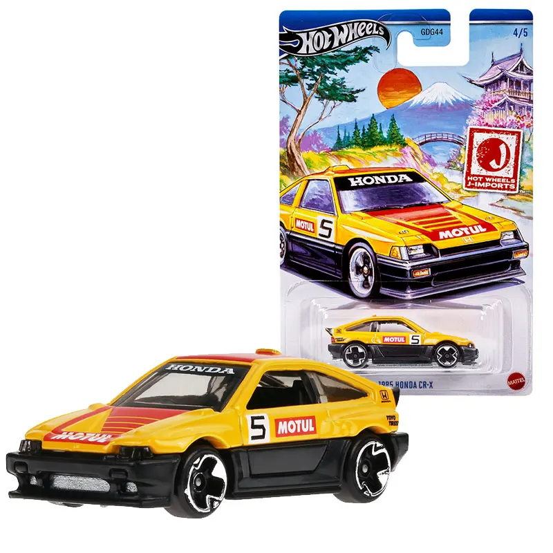 Mattel Hot Wheels Honda Nissan Diecast Model Cars Set 1:64 Scale Collectible Automotive J-Imports New Unopened Toy & Hobbies