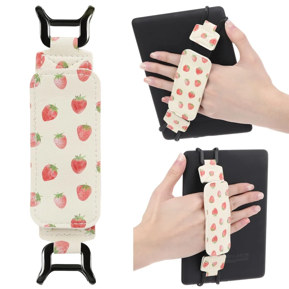 

Cute Lightweight Safety Hand Strap Easy Carrying Elastic Finger Grip Strap Multi Functional Adjustable Anti Drop Strap Reading