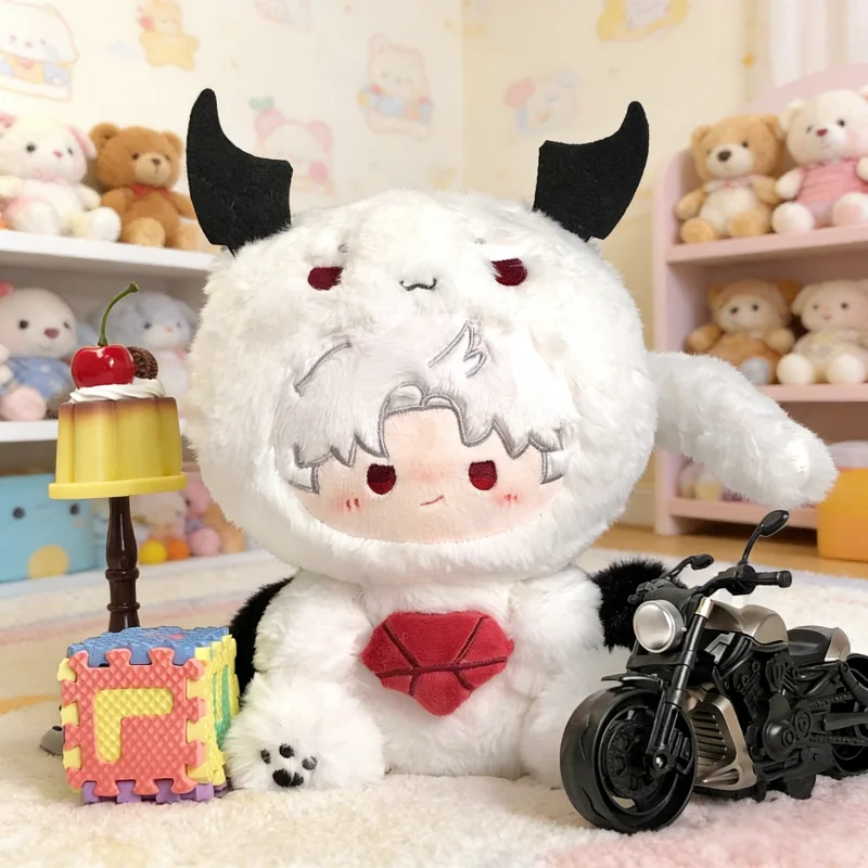 

Love And Deep Space Plush Doll Caleb Kawaii Cat Body Dolls Hug Pillow Room Decoration Collectible Game Peripheral Birthday Gift