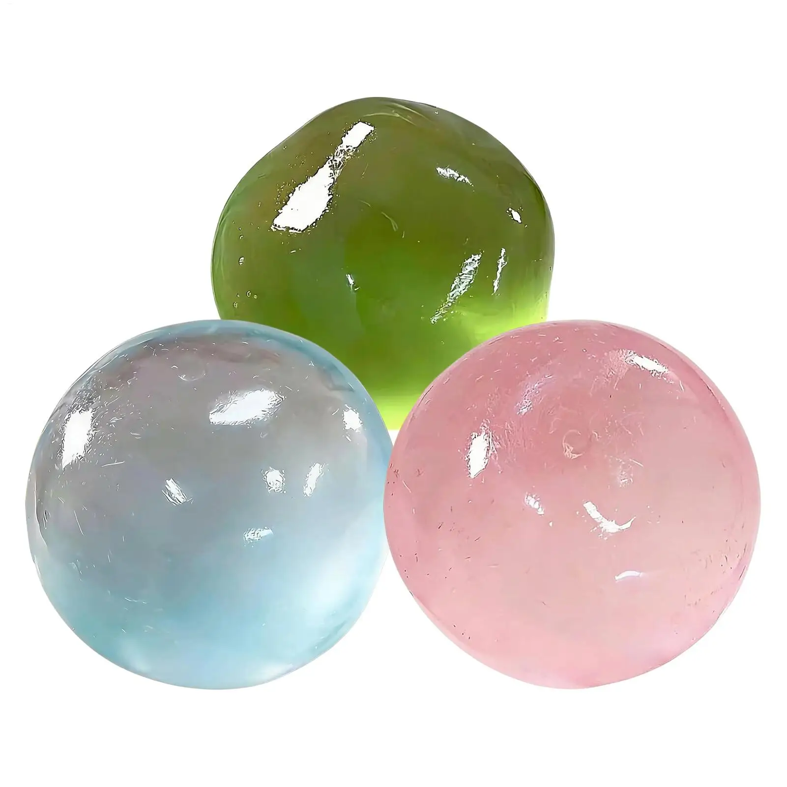 Soft Slow-Rising Stress Ball, Sensory Squeeze Relief Toy for Pocket, Finger Exercise Calming Fidget for Adults Kids Office Home