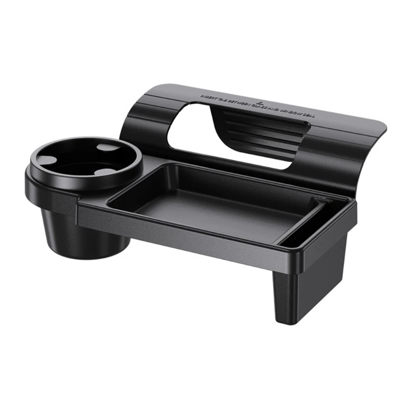 

Auto Accessories Car Window Storage Box Vehicle Door Side Hanging Storage Rack with Phone Stand Water Cup Holder & Tray