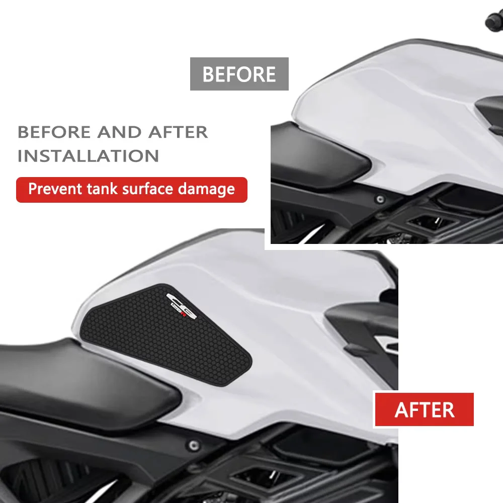 Naklejki ochronne na boczne zbiorniki paliwa motocykla, nakładki na kolana, pady antypoślizgowe CB125R 2025 cb125r 2024 CB 125R 2018-2025