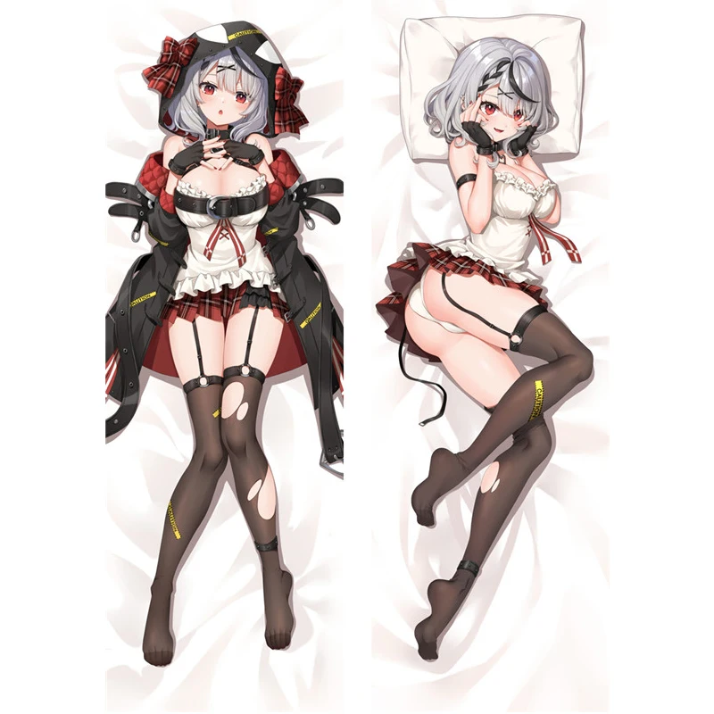 Newly Design Anime VTuber Hololive Mori Calliope Sakamata Chloe PillowCover Pekora Kaguya Dakimakura Pillowcase