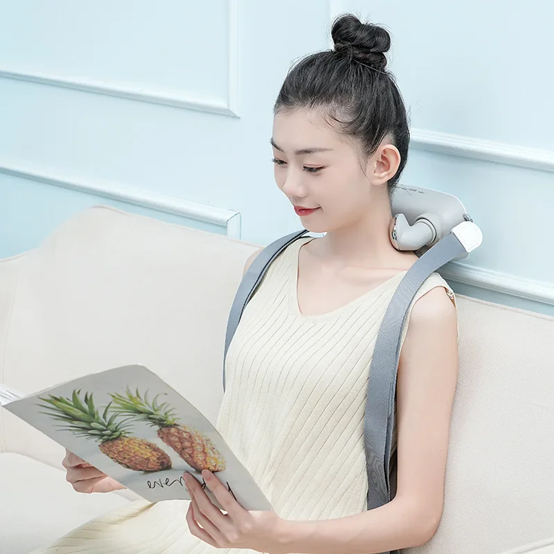 

Customizable New Smart Cervical Massager Heated Rub Clip Trapezius Unclogging Rechargeable Shawl Shoulder Neck Neck Massager